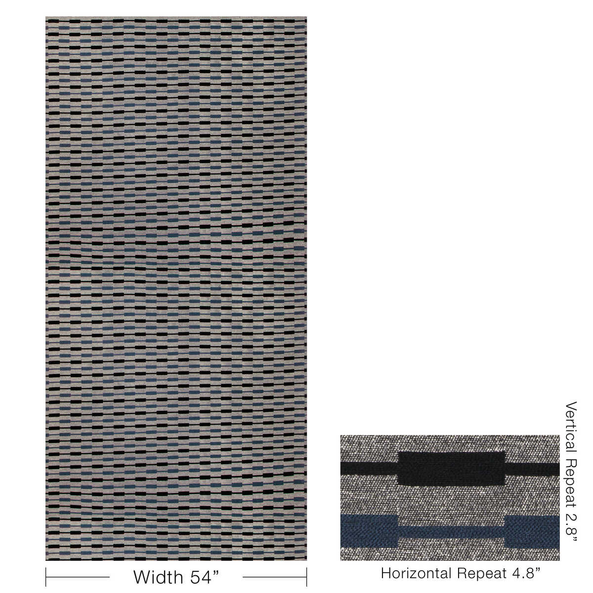 Dakota - Midnight - KRAVET CONTRACT Tela