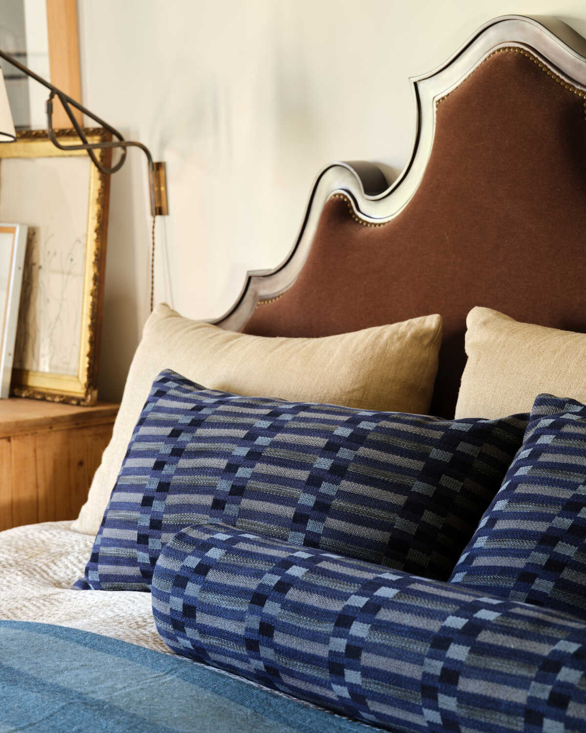 Bahia Blanca - Indigo - KRAVET COUTURE Fabric