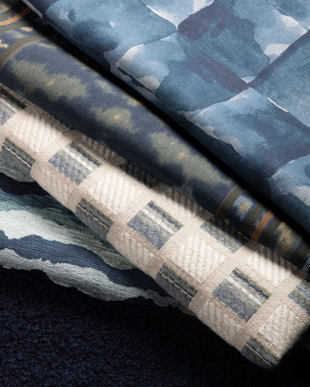 Jaco - Indigo - KRAVET COUTURE Tela