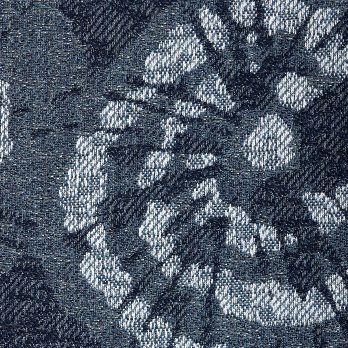 Erizo De Mar - Indigo - KRAVET COUTURE Fabric