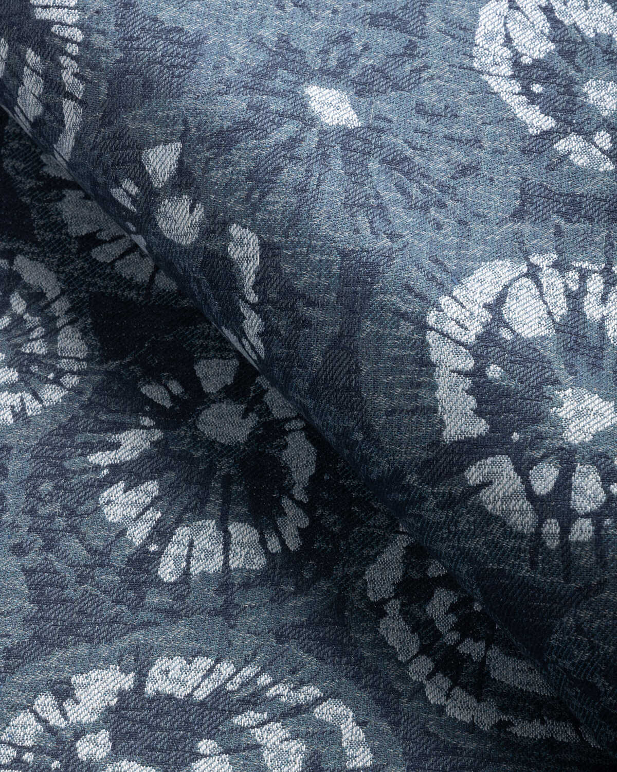 Erizo De Mar - Indigo - KRAVET COUTURE Fabric
