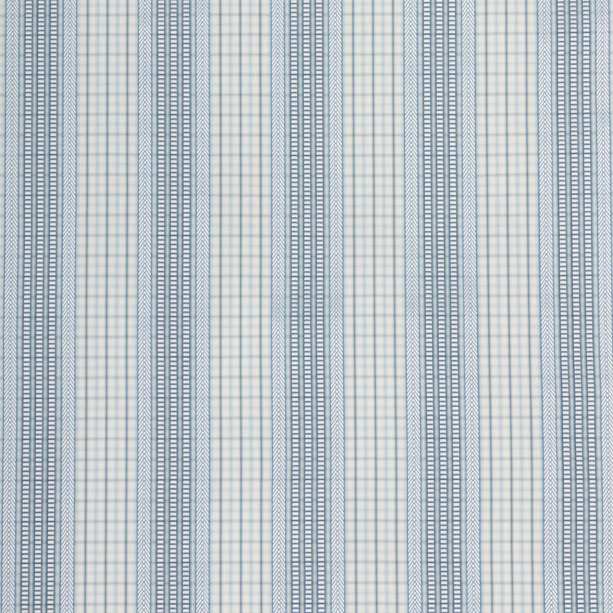 Palmetto Plaid - Boca Blue - Kravet Couture Fabric