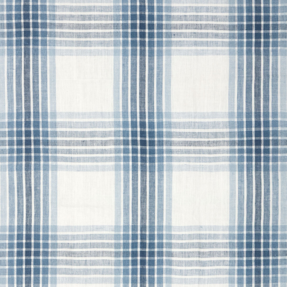 Royal Palm Plaid - Blue Bay - Kravet Couture Fabric