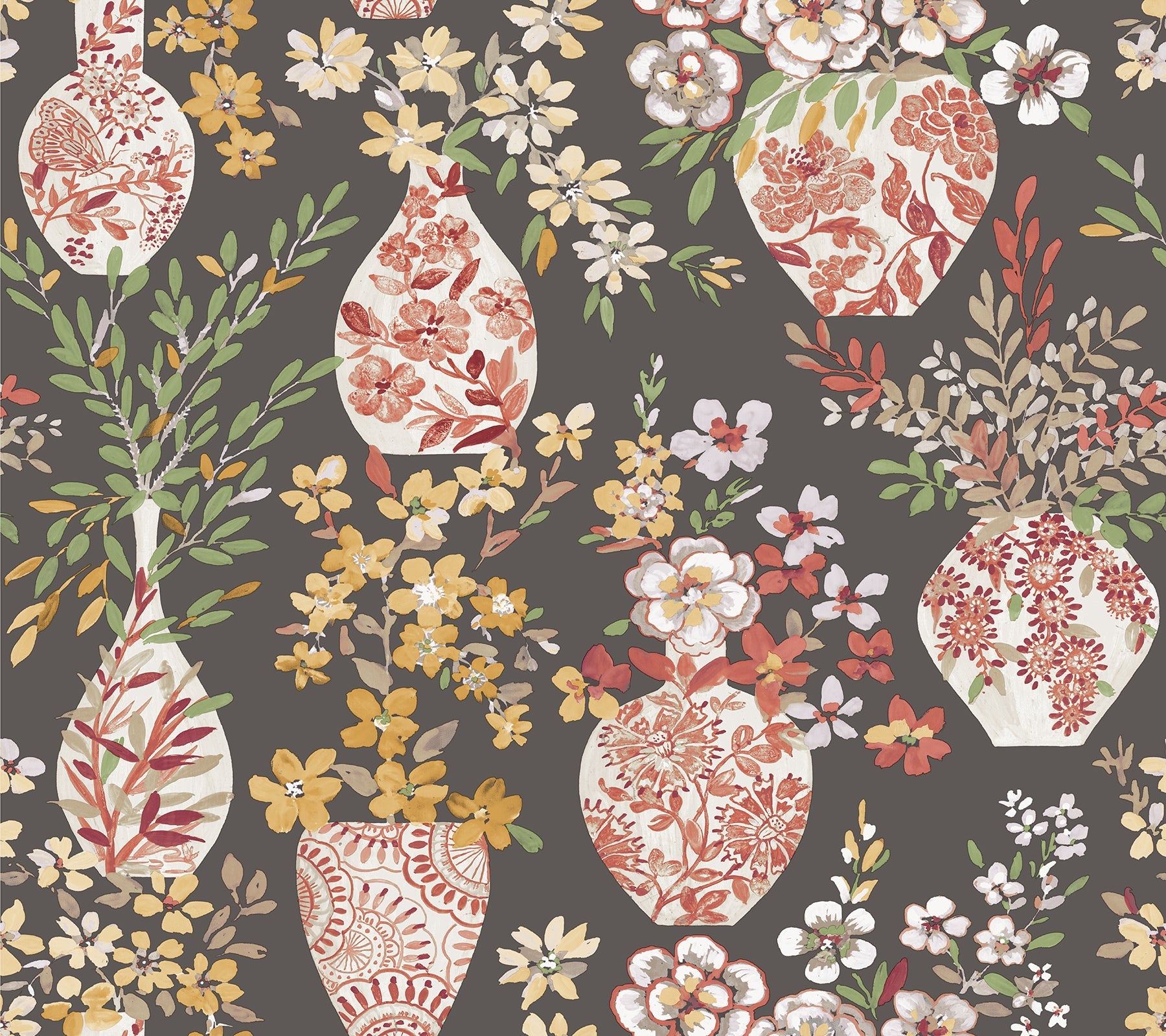 harper-brown-floral-vase-wallpaper-brown-york-wallcoverings-4120-72002