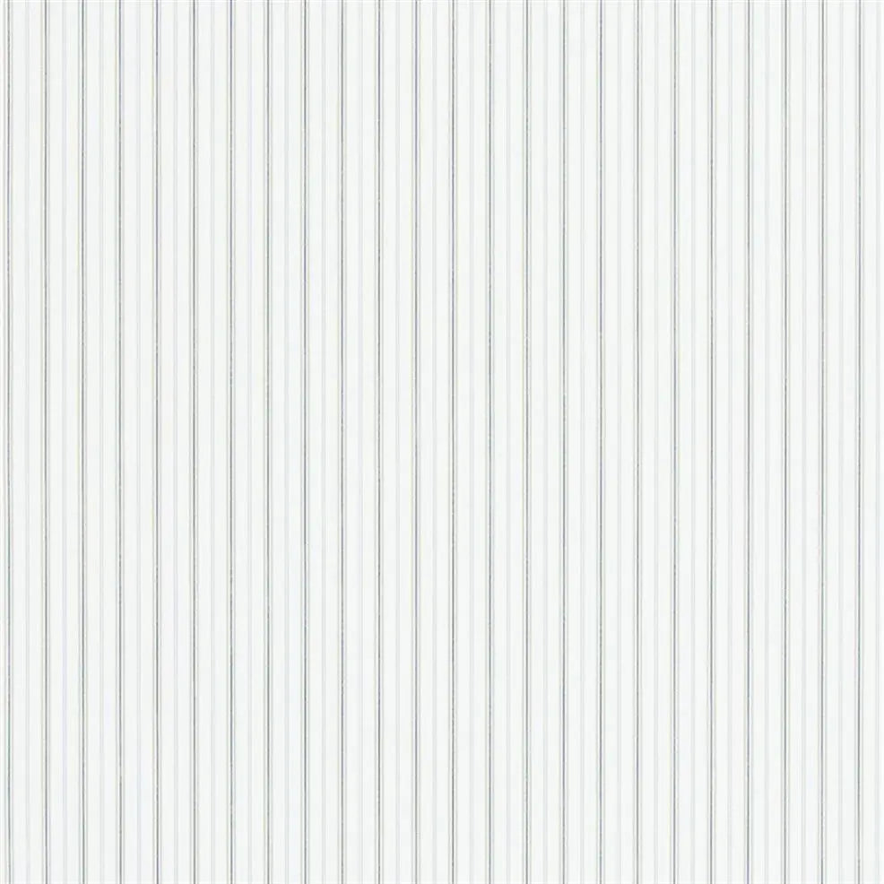 PRL025/10 Marrifield Stripe Blue Linen by Ralph Lauren - The WorkRm