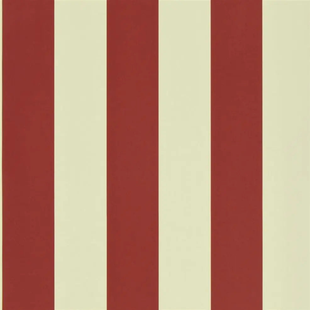 PRL026/18 Spalding Stripe Red / Sand by Ralph Lauren - The WorkRm