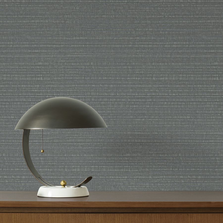 Sky Line Slate Textured Wallpaper - detail room view - York Wallcoverings 4228-84147 - York Wallcoverings Wallpaper