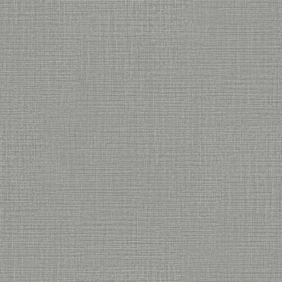 Georgette Dark Grey Faux Fabric Wallpaper - York Wallcoverings 4228-84152