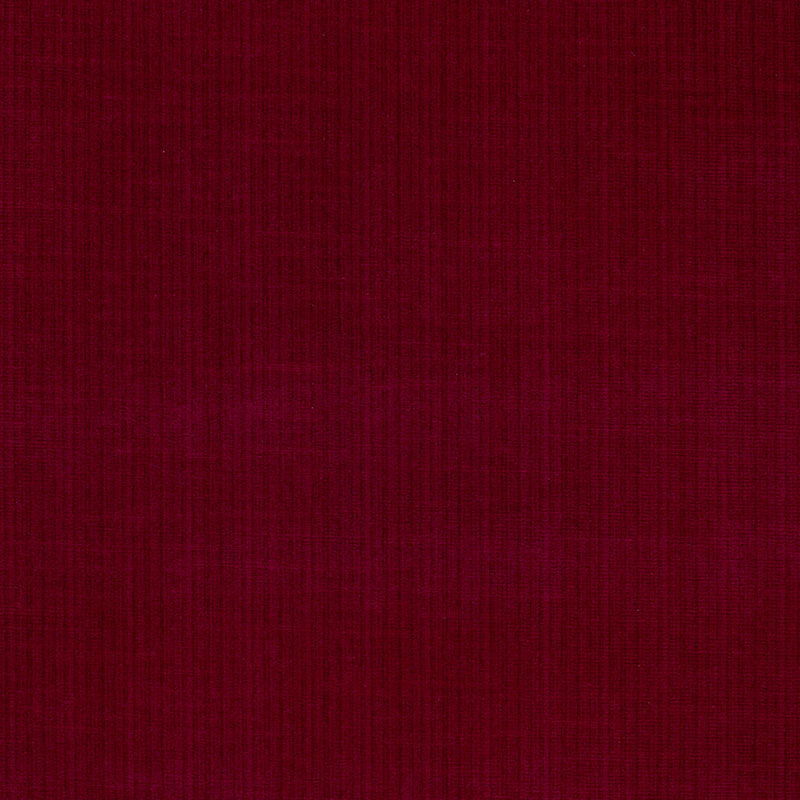 Antique Strie Velvet - Red - Schumacher 43049 Fabric - Schumacher Fabric