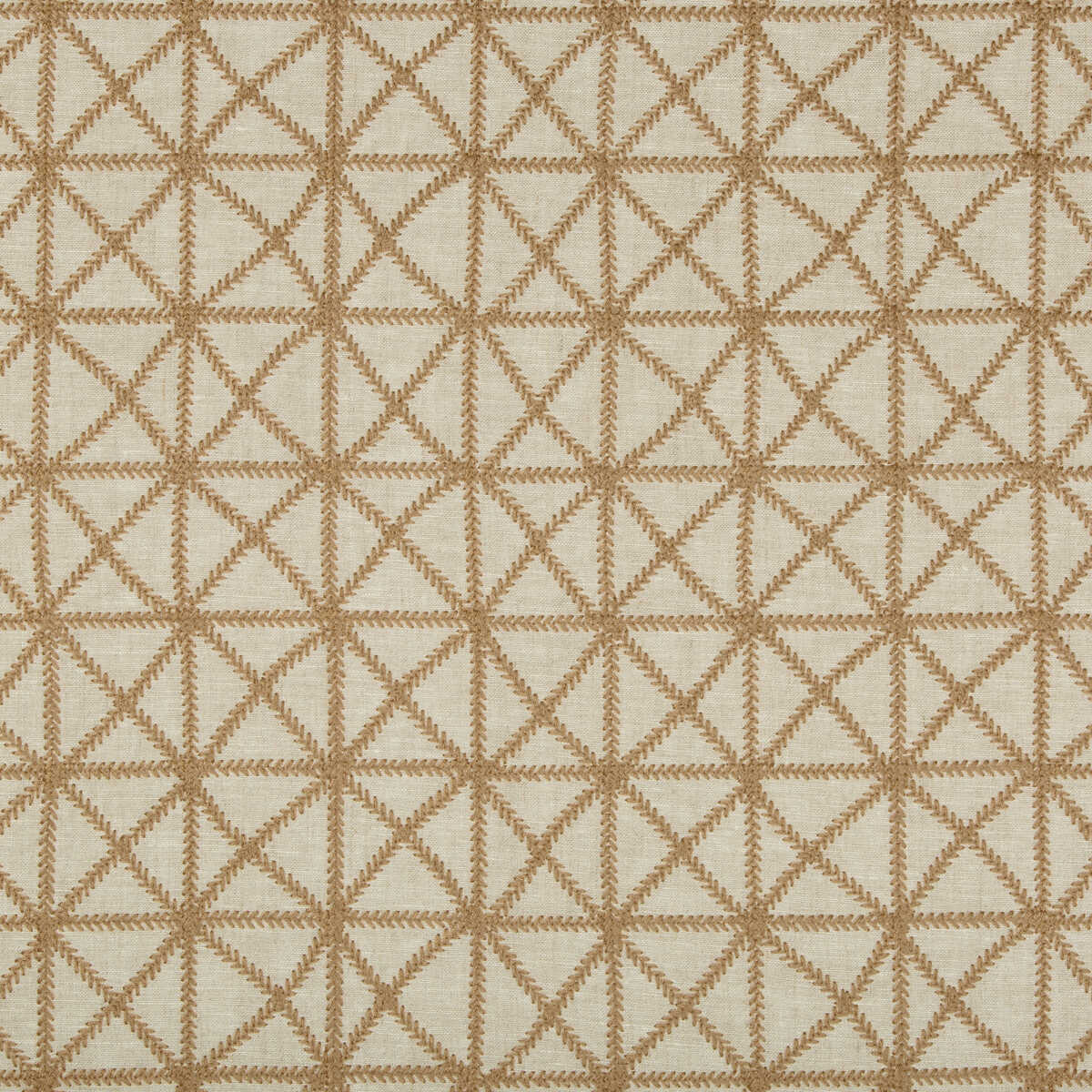 X-Grid - Linen - KRAVET DESIGN Fabric