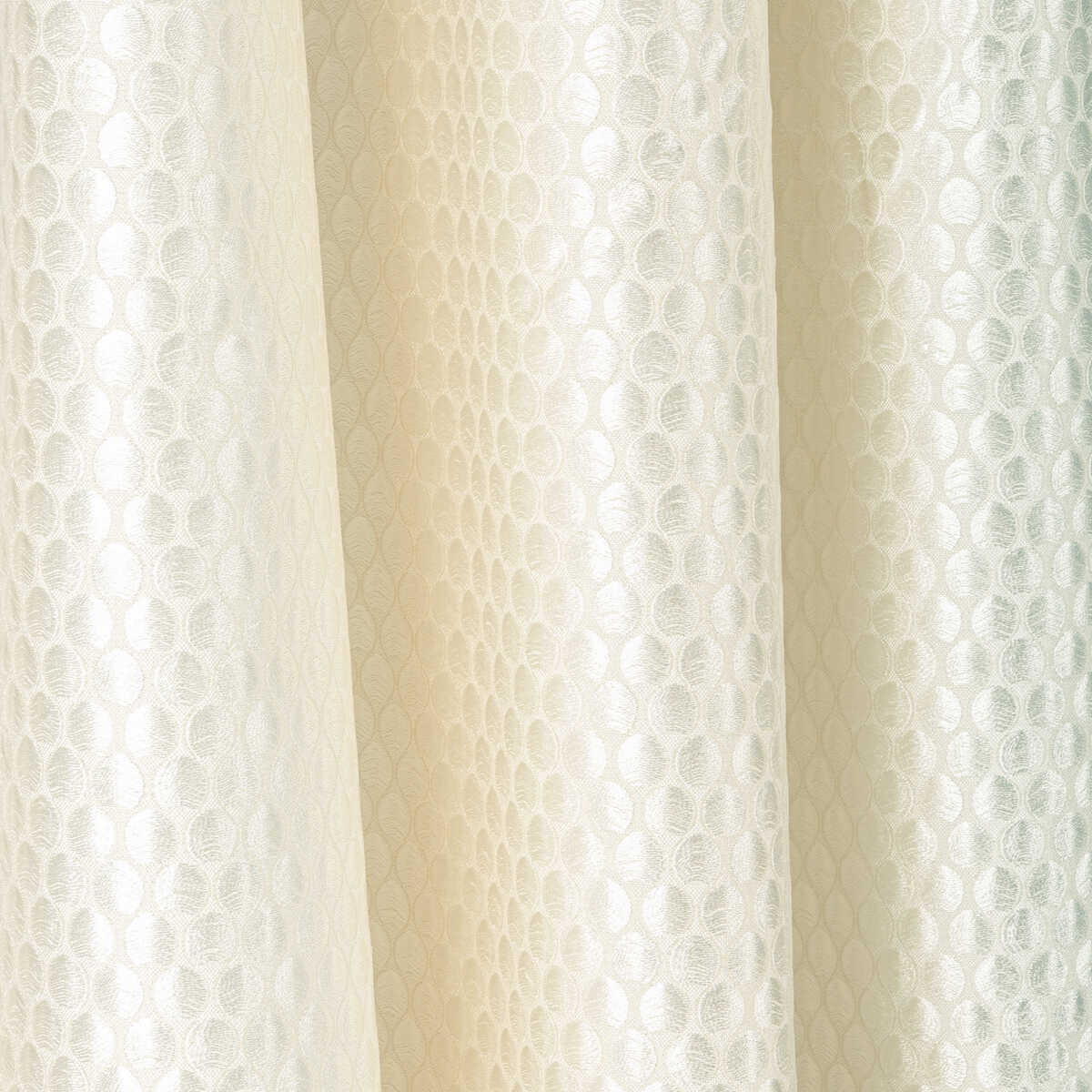 Perfect Catch - Cream - KRAVET COUTURE Fabric