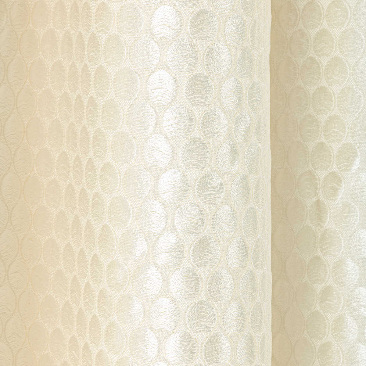 Perfect Catch - Cream - KRAVET COUTURE Fabric