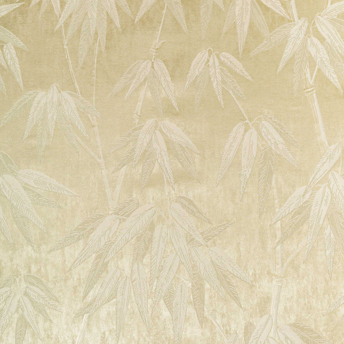 Bamboo Chic - Gold - KRAVET COUTURE Fabric