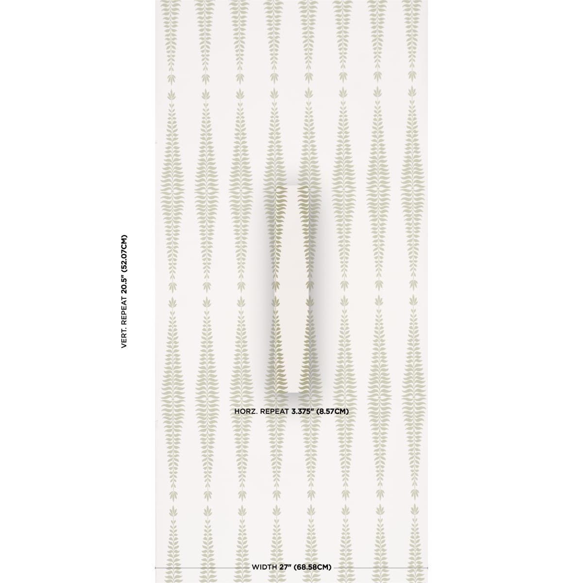 FERN-TREE-SAGE-SCHUMACHER-5005076 - Schumacher Wallpaper