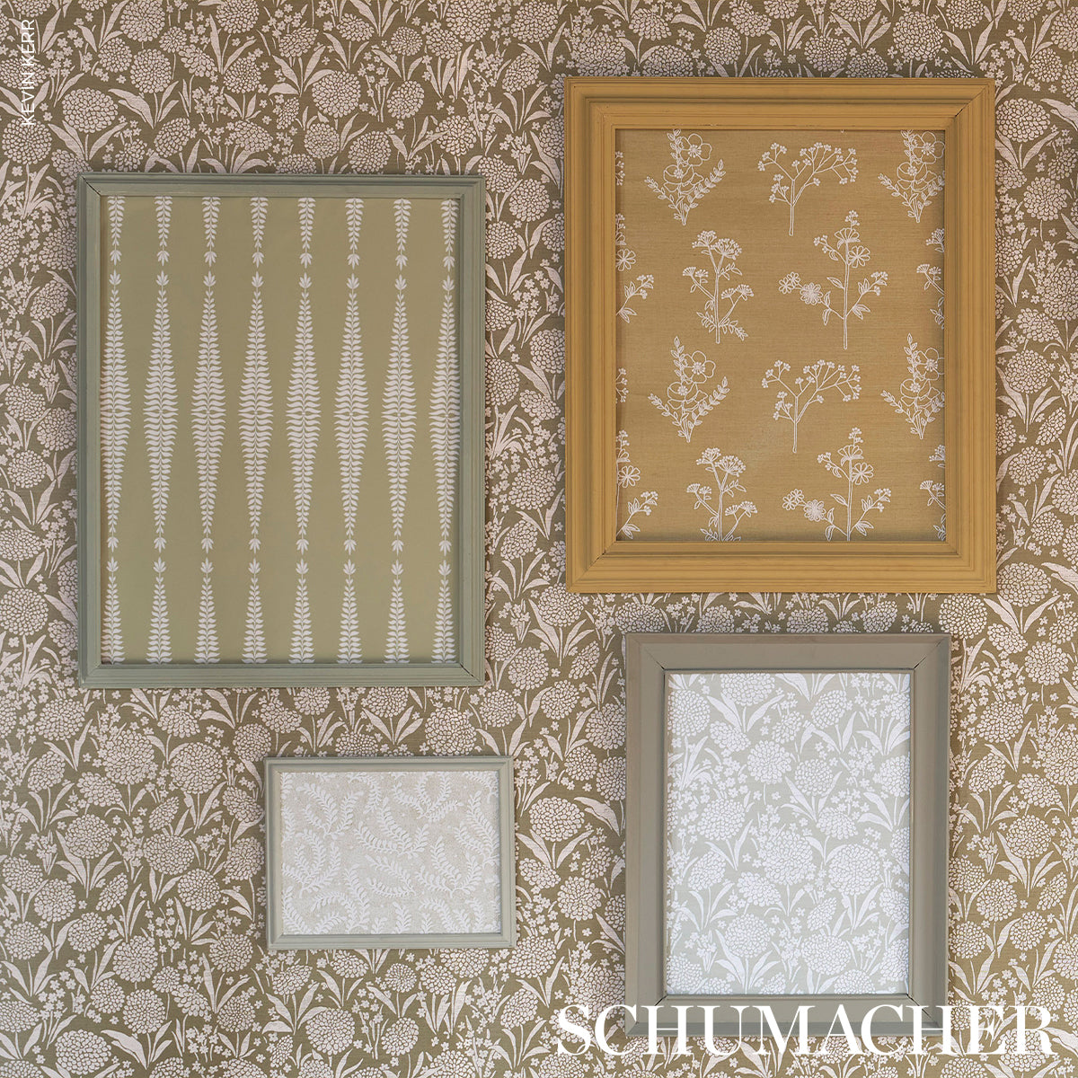 FERN-TREE-OLIVE-SCHUMACHER-5005077 - Schumacher Wallpaper