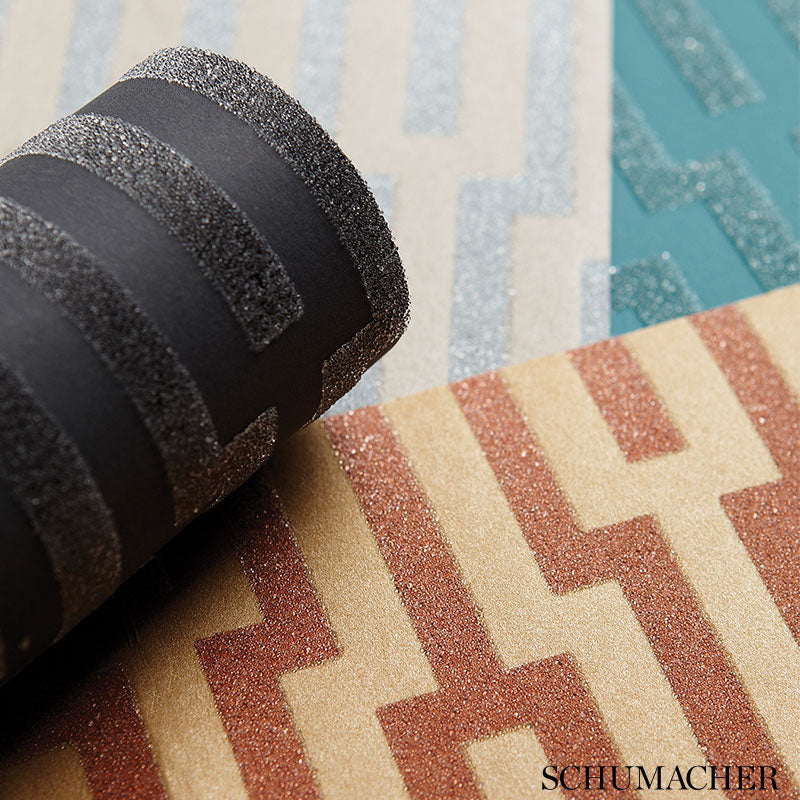 METROPOLITAN-FRET-CRYSTAL-SCHUMACHER-5005890 - Schumacher Wallpaper