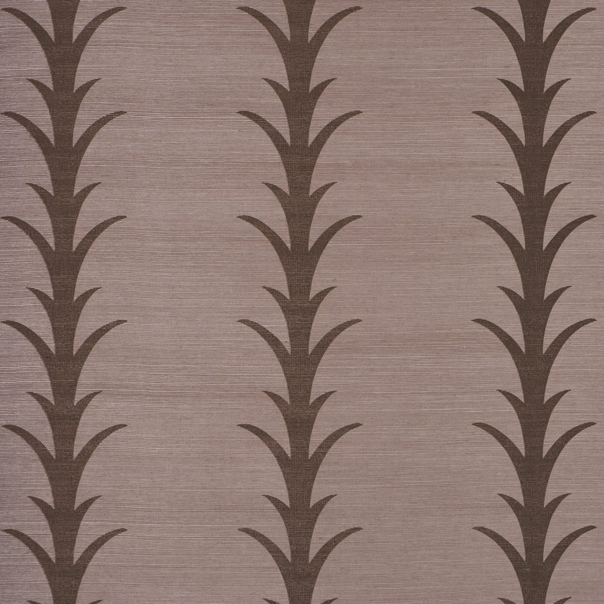 ACANTHUS-STRIPE-SISAL-ROSE-ANTIQUE-SCHUMACHER-5006059 - Schumacher Wallpaper