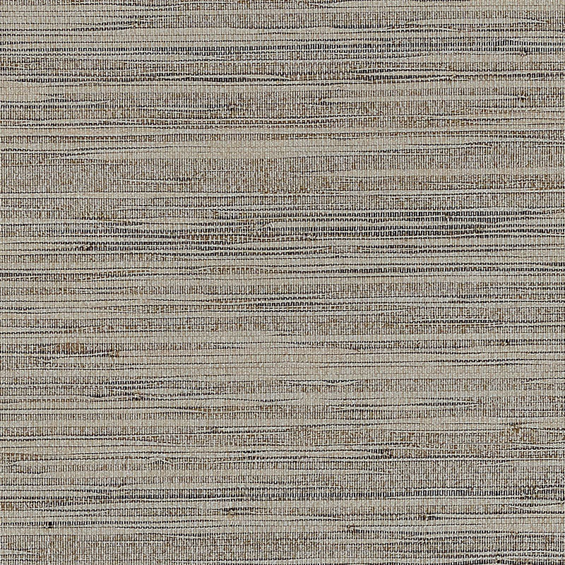 Burnished Raffia Burnished Silver wallpaper by Schumacher, 5007822 - Schumacher Wallpaper