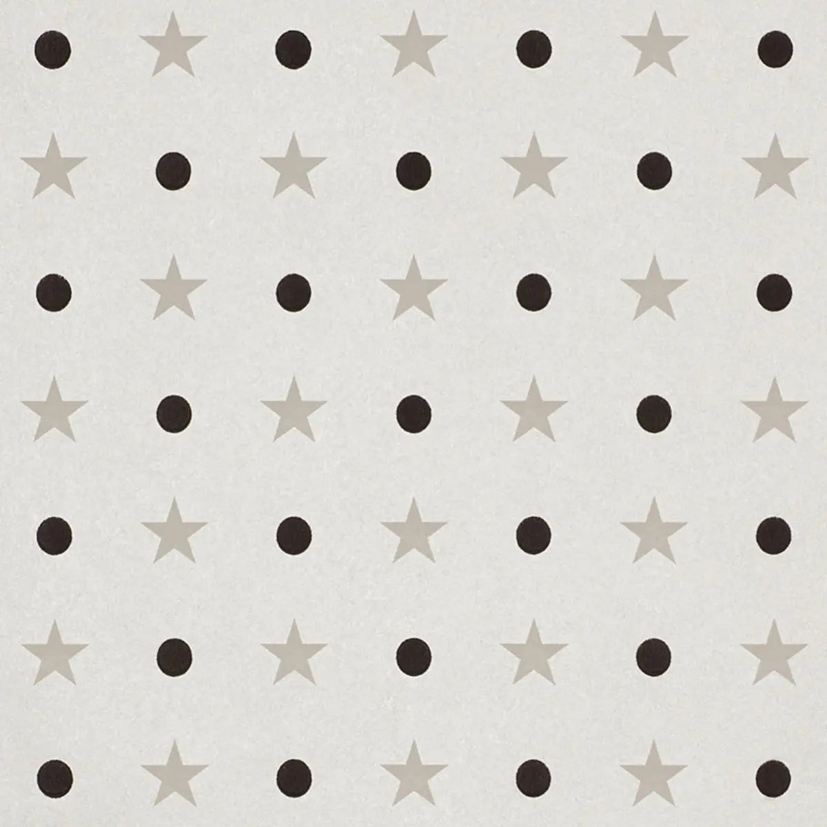 Etoiles Et Points - Warm Silver - Schumacher 5008551 Wallcovering - Schumacher Wallpaper