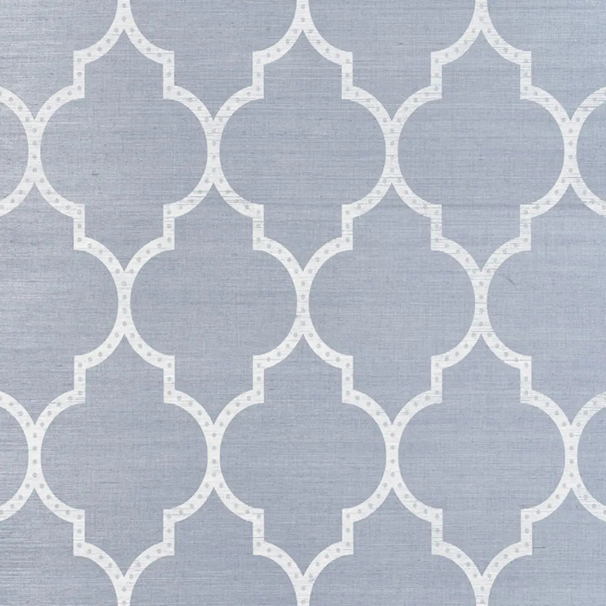 Algiers Sisal - Chambray - Schumacher 5009020 Wallcovering