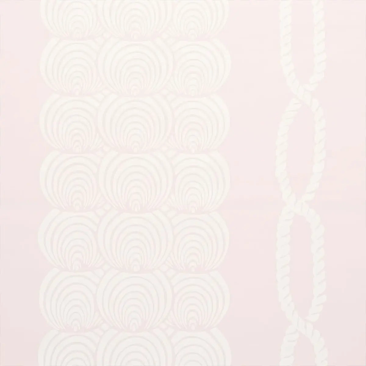 Coralline - Blush - Schumacher 5009433 Wallcovering - Schumacher Wallpaper