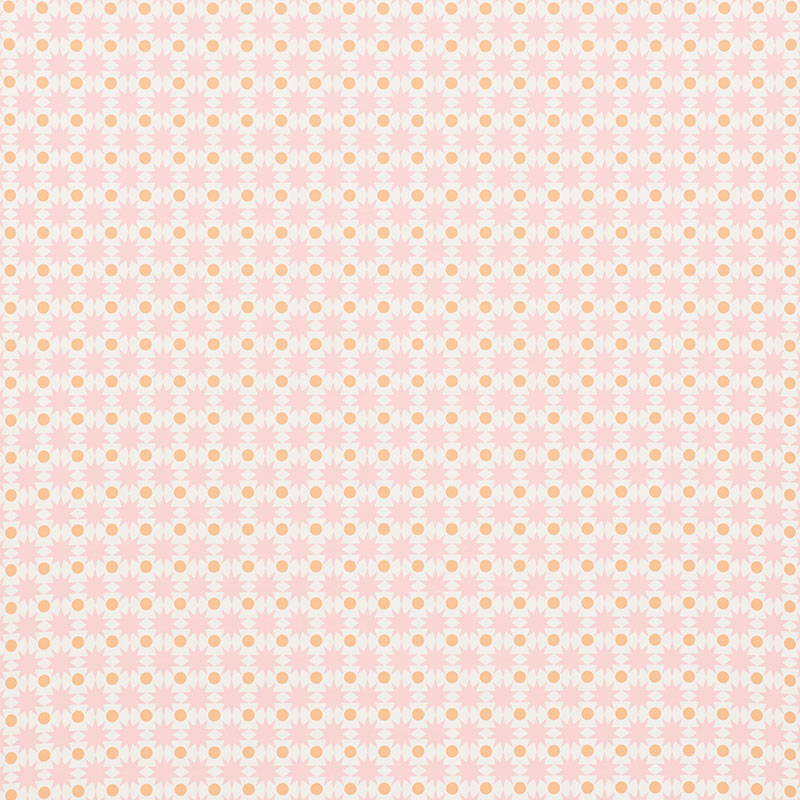Cosmos Pink wallpaper by Schumacher, 5009561 — view 2 - Schumacher Wallpaper