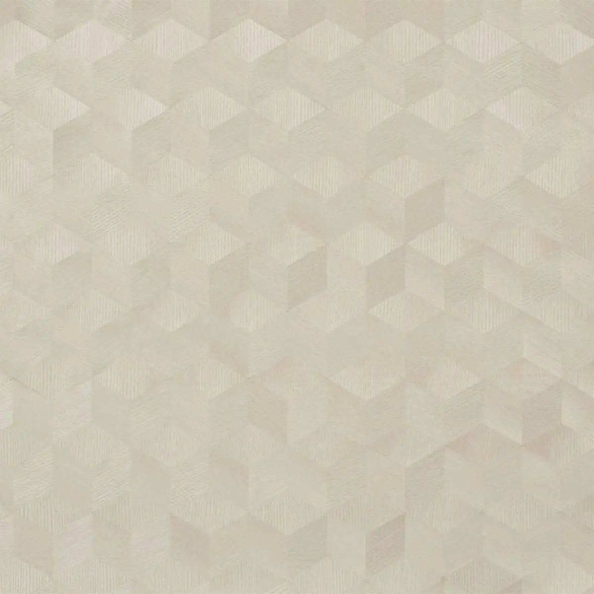 Chevron Inlay - Blond - Schumacher 5009630 Wallcovering - Schumacher Wallpaper