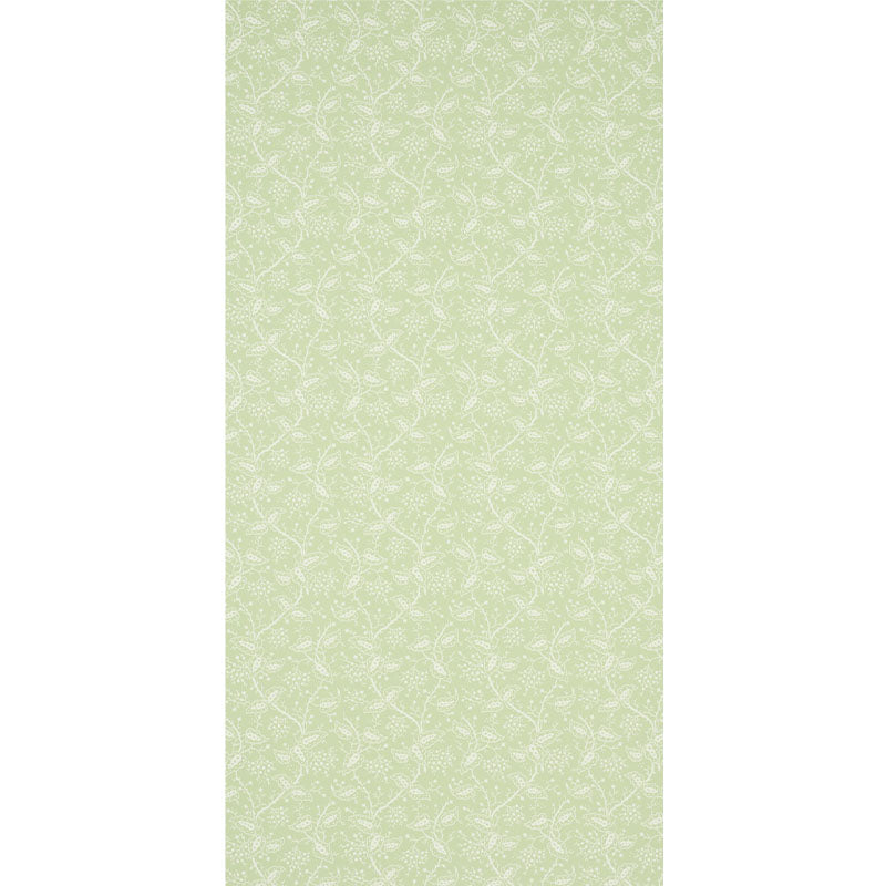 Darby Leaf wallpaper by Schumacher, 5010181 — view 2 - Schumacher Wallpaper