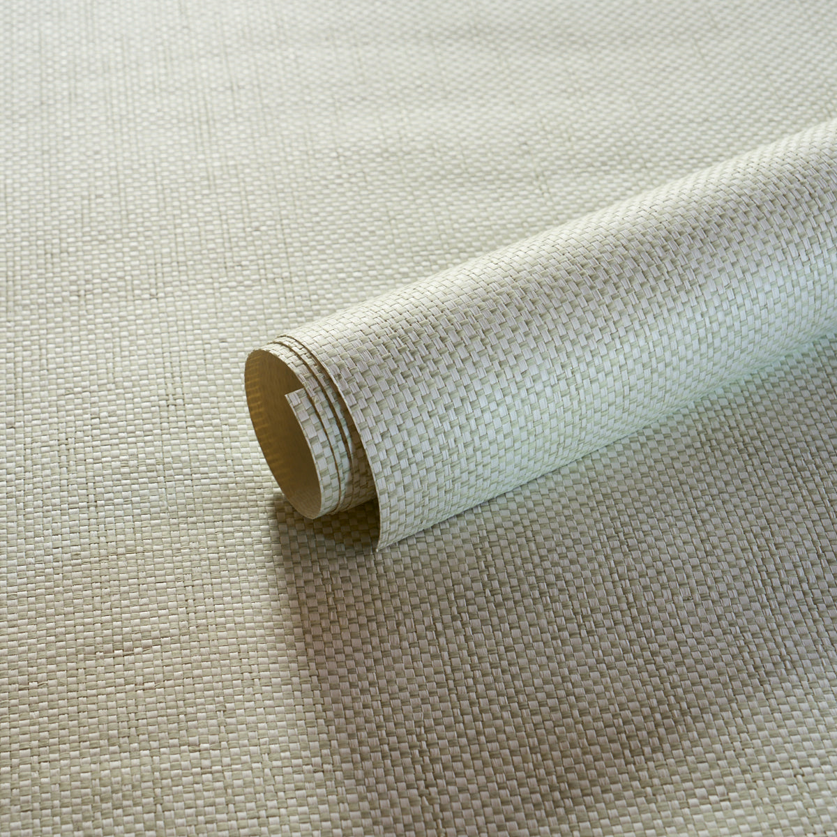 Tonal Paperweave - Sage - Schumacher 5010296 - Schumacher Wallpaper