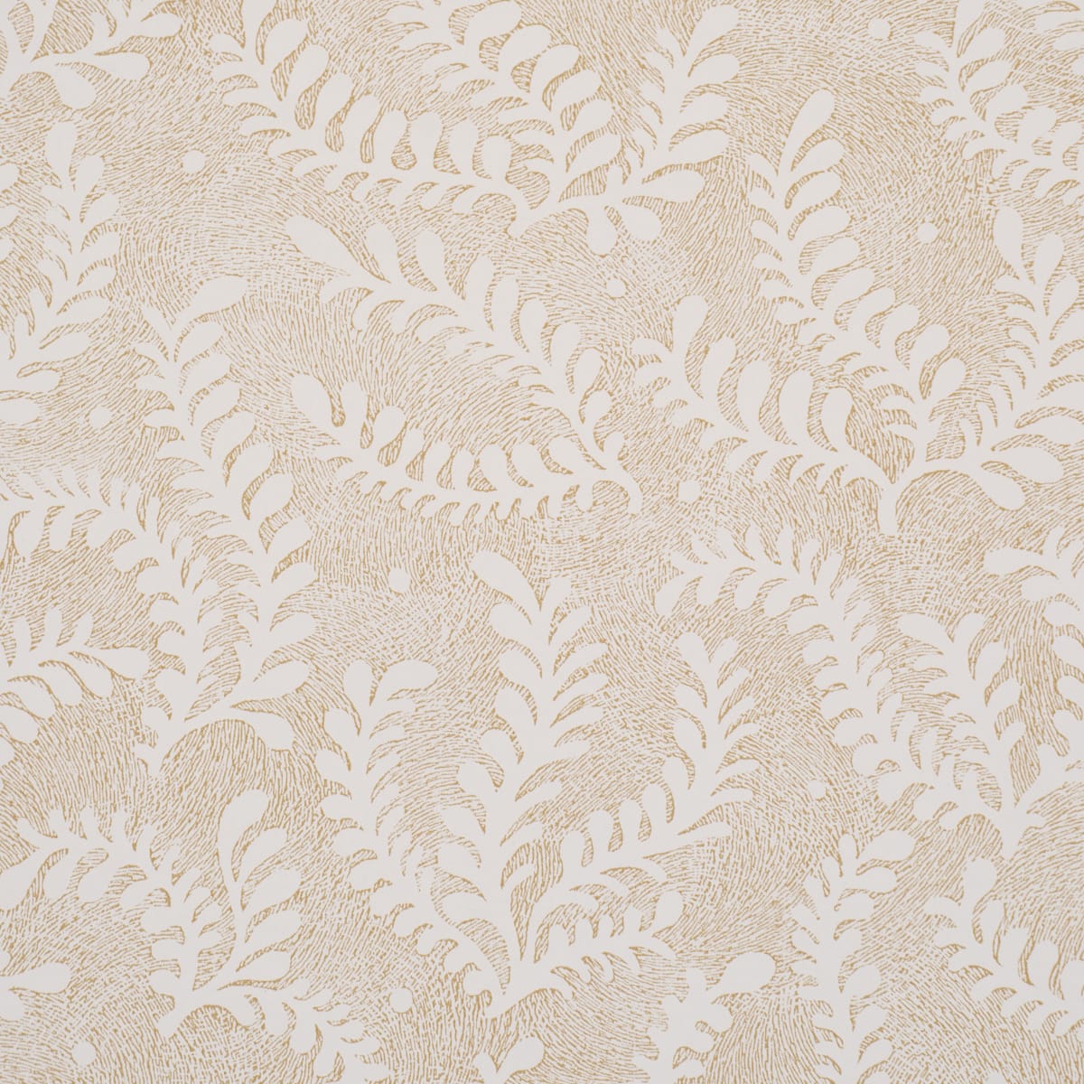 ETCHED-FERN-OCHRE-SCHUMACHER-5010386 - Schumacher Wallpaper