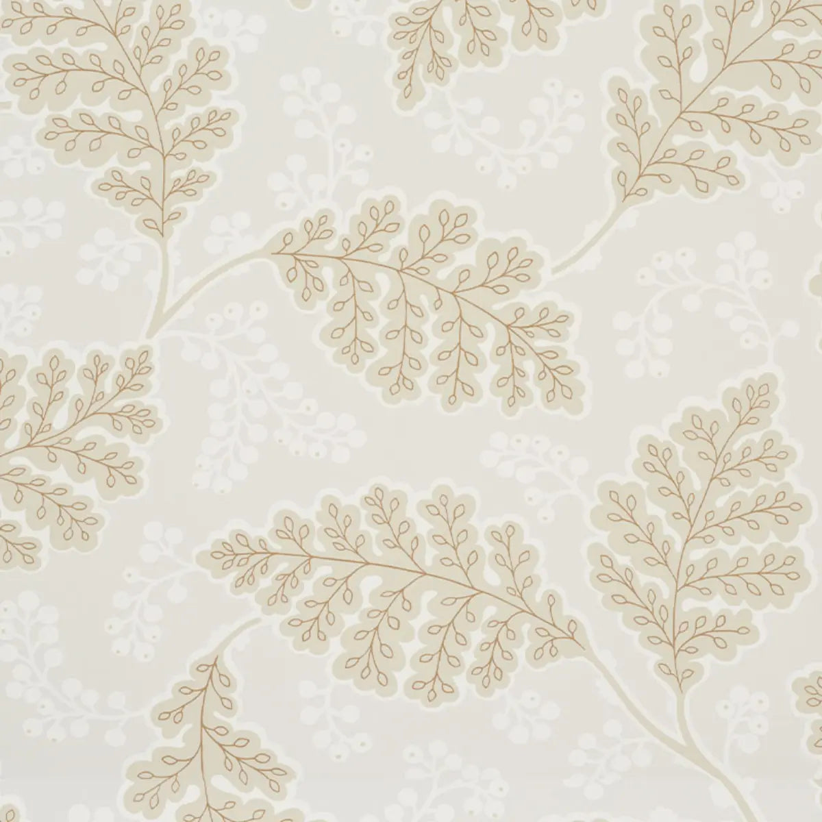 Estelle - Neutral - Schumacher 5010390 Wallcovering - Schumacher Wallpaper