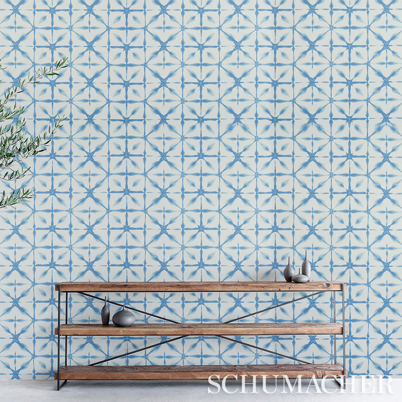Andromeda Sky wallpaper by Schumacher, 5010573 — view 5 - Schumacher Wallpaper