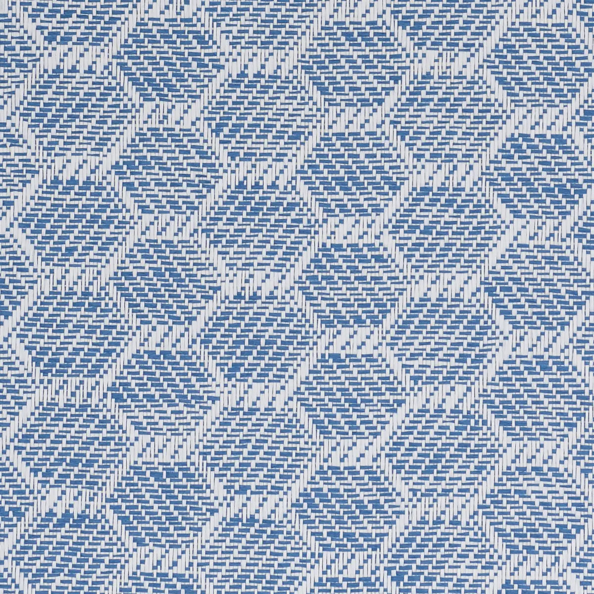 Abaco Paperweave - Blue - Schumacher 5011282 Wallcovering - Schumacher Wallpaper