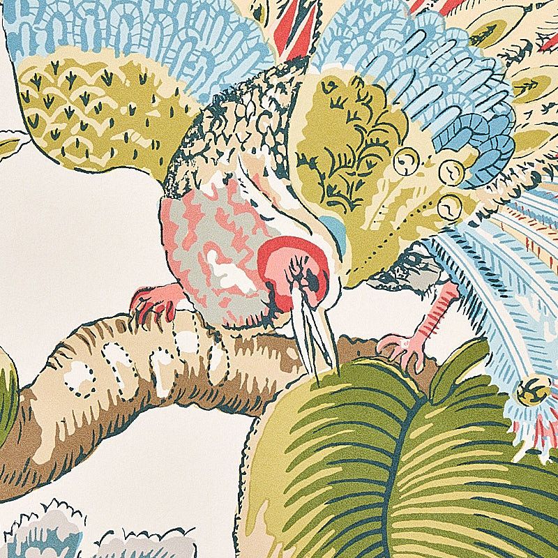 Cranley Garden Document wallpaper by Schumacher, 5011722 — view 4 - Schumacher Wallpaper
