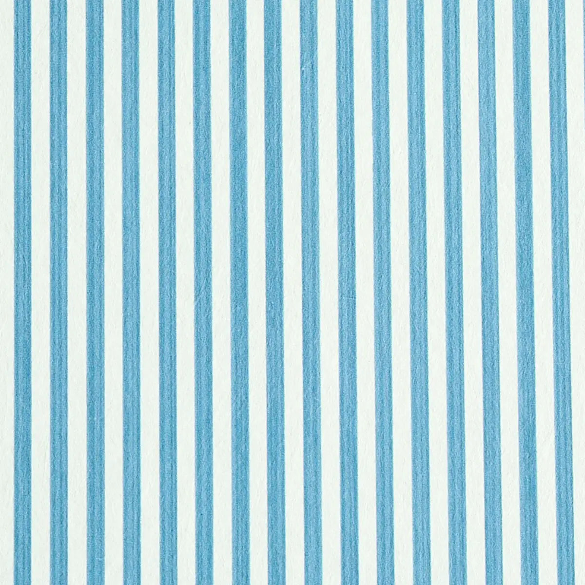Edwin Stripe Narrow - Ocean - Schumacher 5011864 Wallcovering - Schumacher Wallpaper
