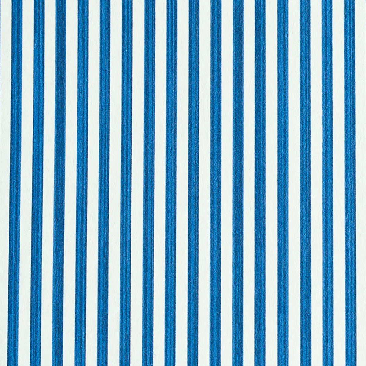 Edwin Stripe Narrow - Navy - Schumacher 5011867 Wallcovering - Schumacher Wallpaper