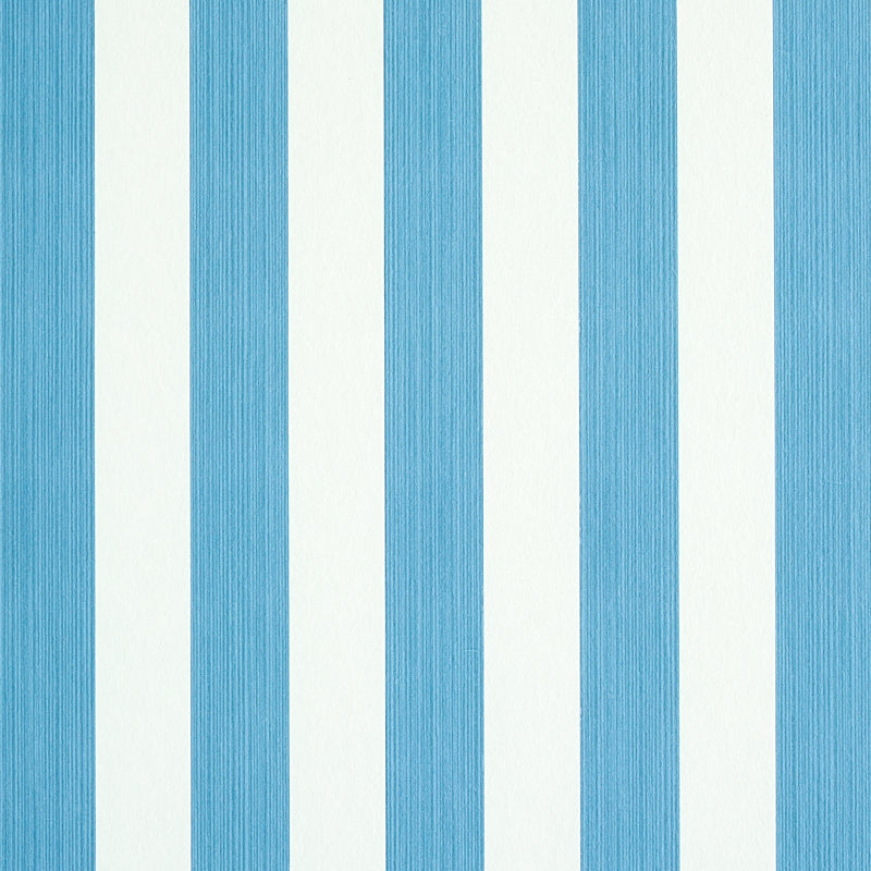 Edwin Stripe Medium - Ocean (Schumacher 5011884)