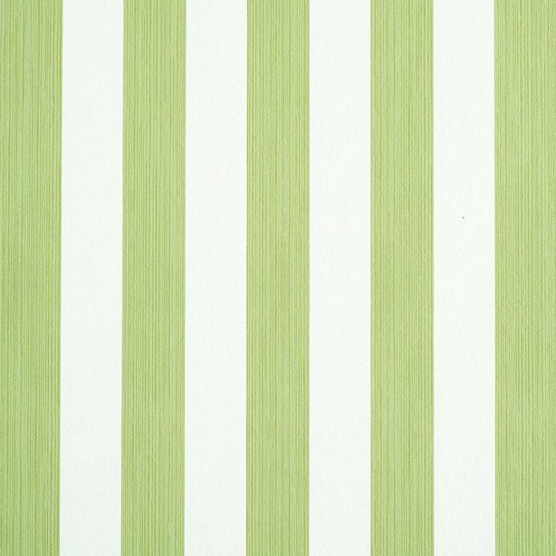 Edwin Stripe Medium - Leaf (Schumacher 5011889) - Schumacher Wallpaper