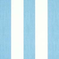 Edwin Stripe Wide - Ocean - Schumacher Wallpaper
