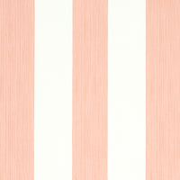 Edwin Stripe Wide - Pink - Schumacher Wallpaper