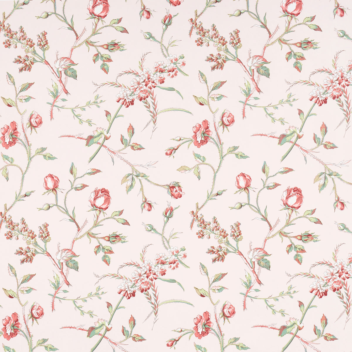 Beluze Blush wallpaper by Schumacher, 5011981 - Schumacher Wallpaper