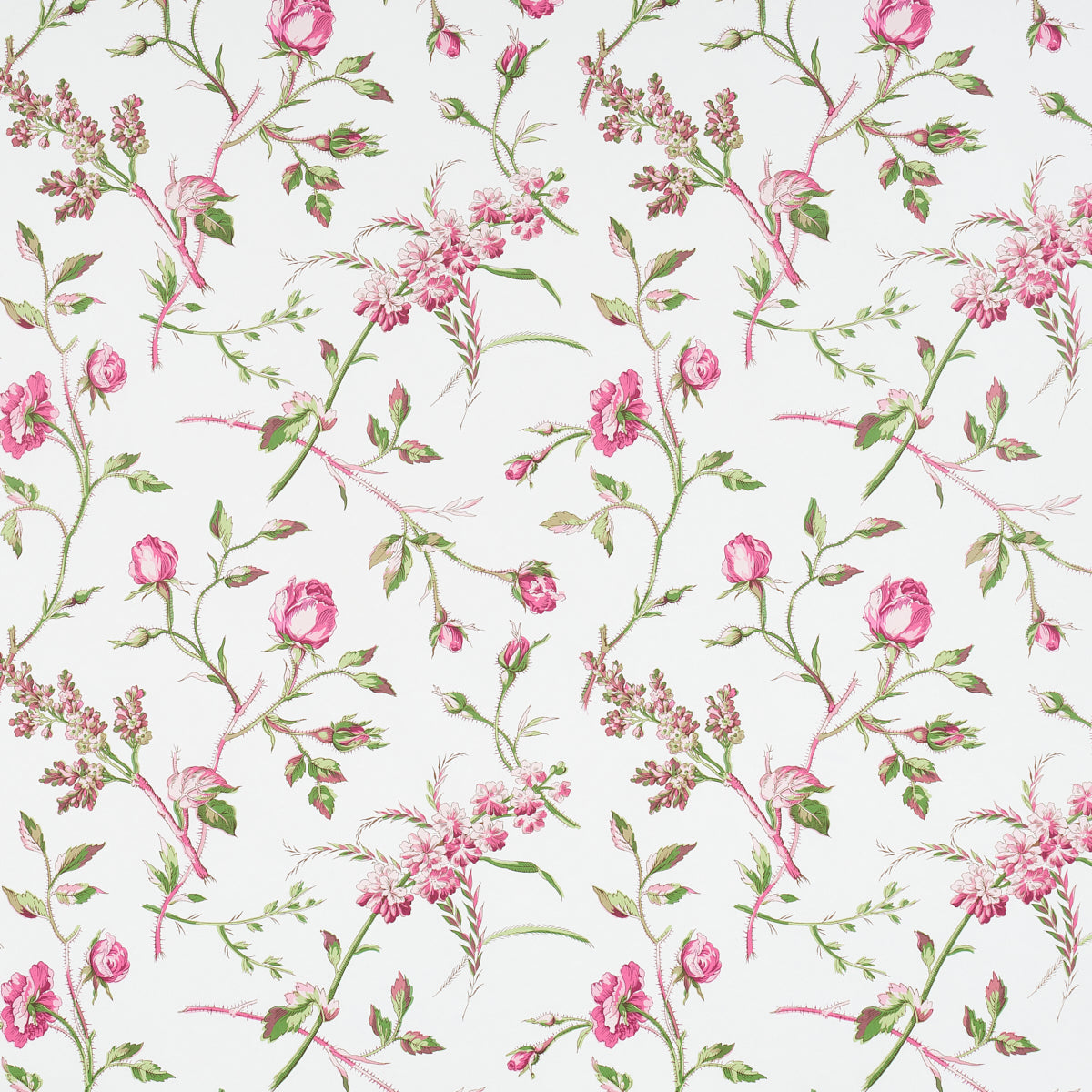 Beluze Magenta wallpaper by Schumacher, 5011982 - Schumacher Wallpaper