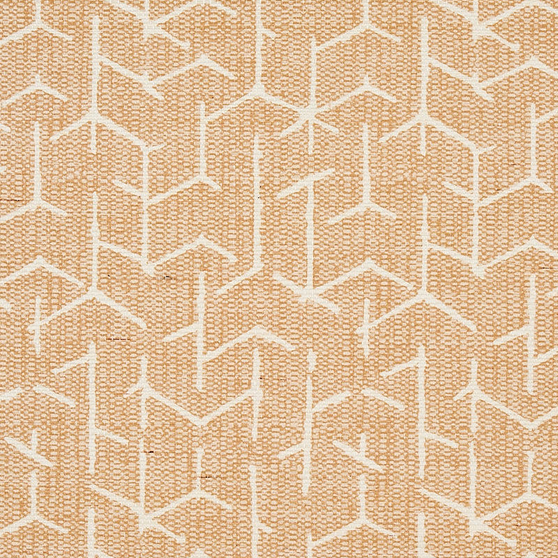Coleridge Wheat wallpaper by Schumacher, 5012251 — view 3 - Schumacher Wallpaper
