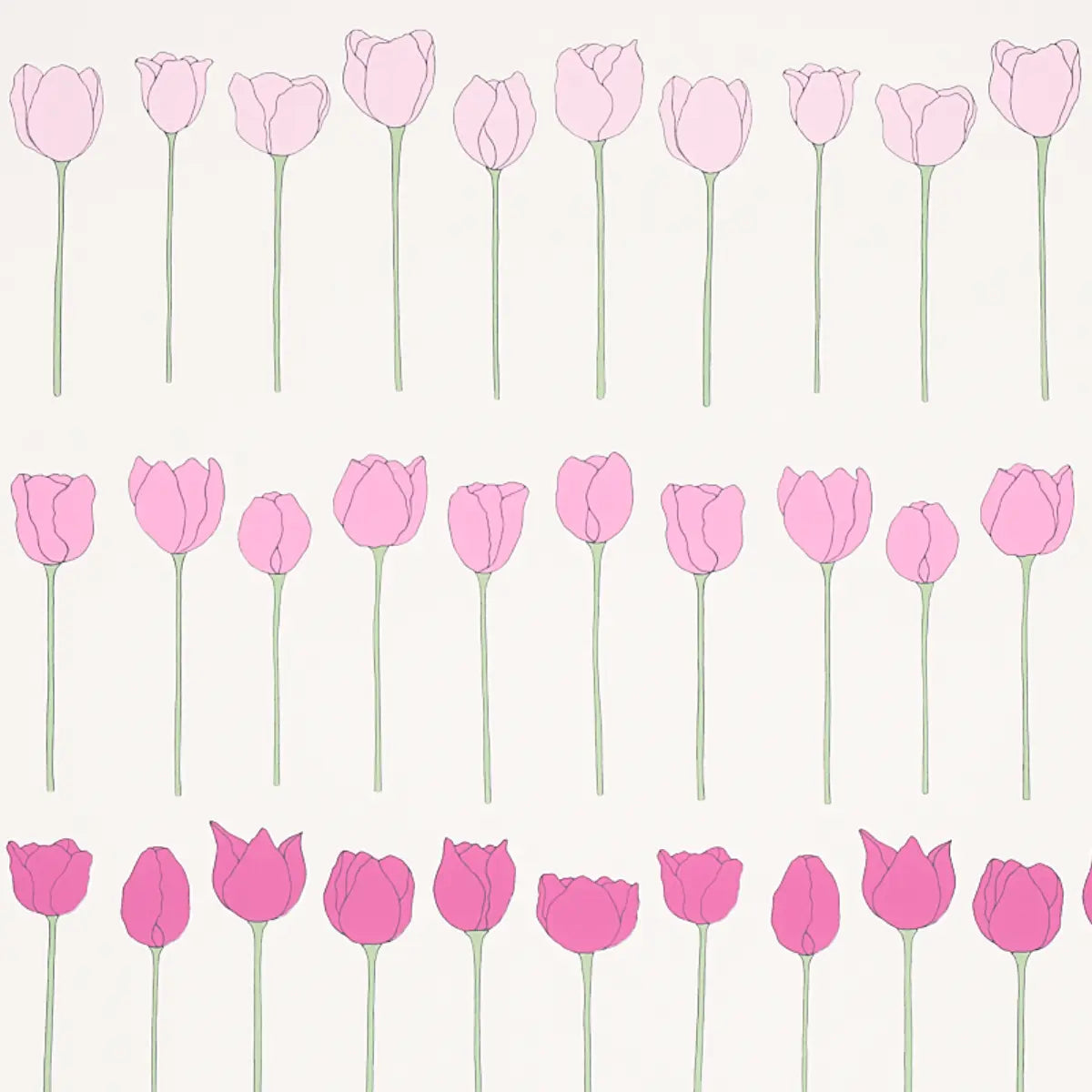 Edie - Pink Ladies - Schumacher 5012581 Wallcovering