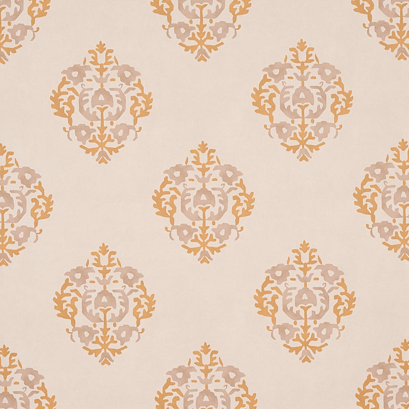 Constantine Natural & Ocher wallpaper by Schumacher, 5012880 - Schumacher Wallpaper