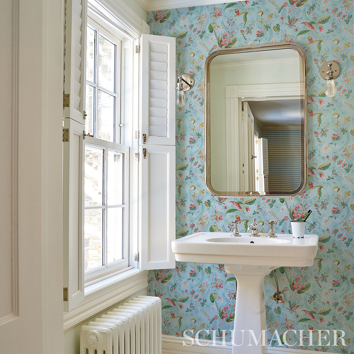 Blackwell Sky wallpaper by Schumacher, 5013221 — view 5 - Schumacher Wallpaper