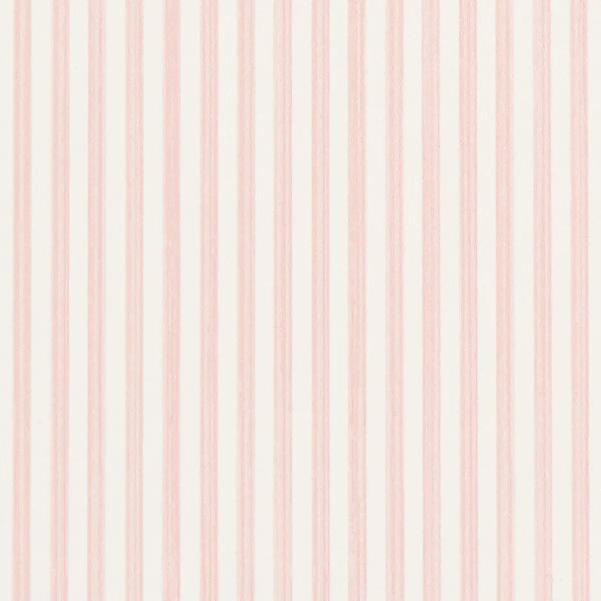 Edwin Stripe Narrow - Petal - Schumacher 5013600 Wallcovering - Schumacher Wallpaper