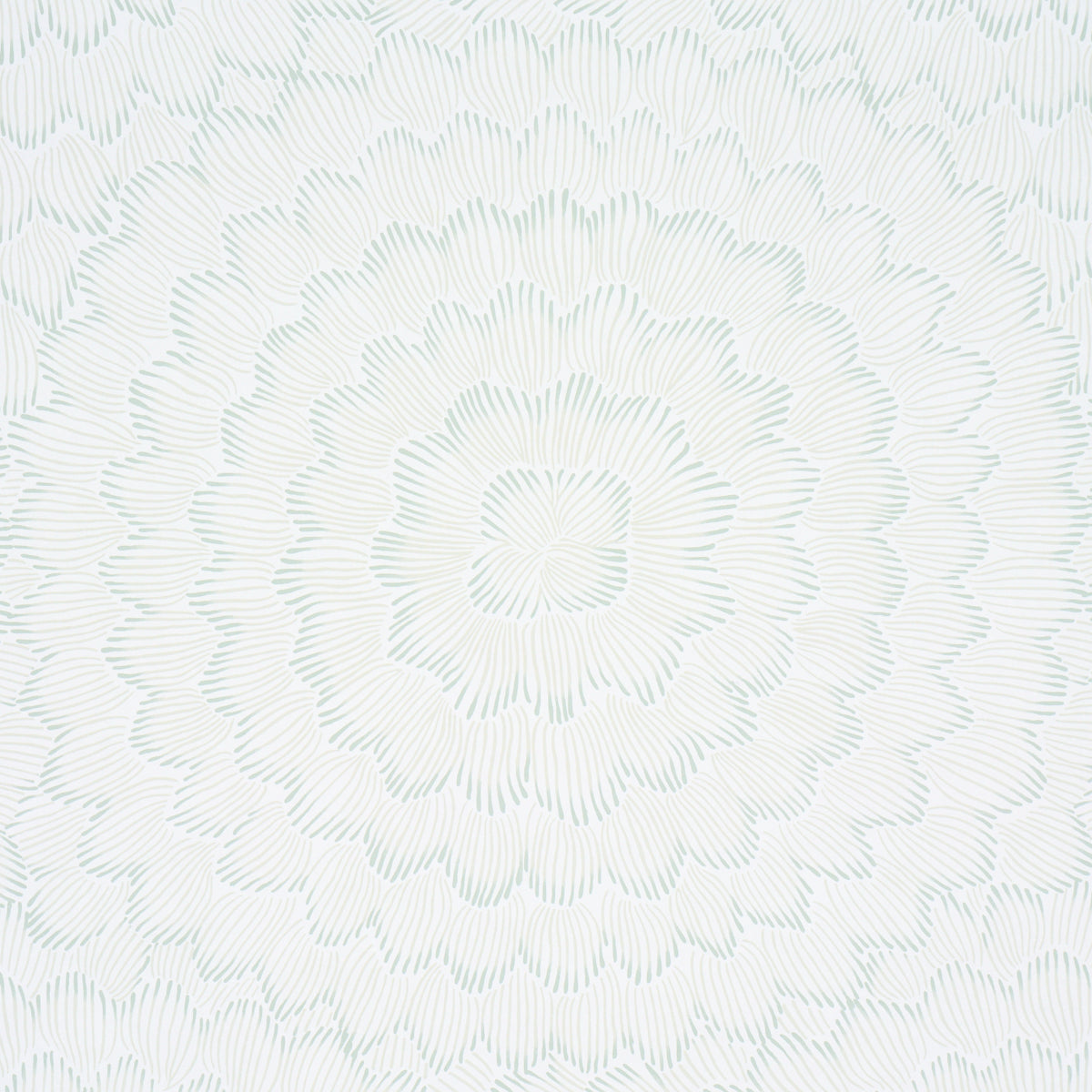 Feather Bloom - Seaglass - Schumacher 5013822 Wallpaper - Schumacher Wallpaper