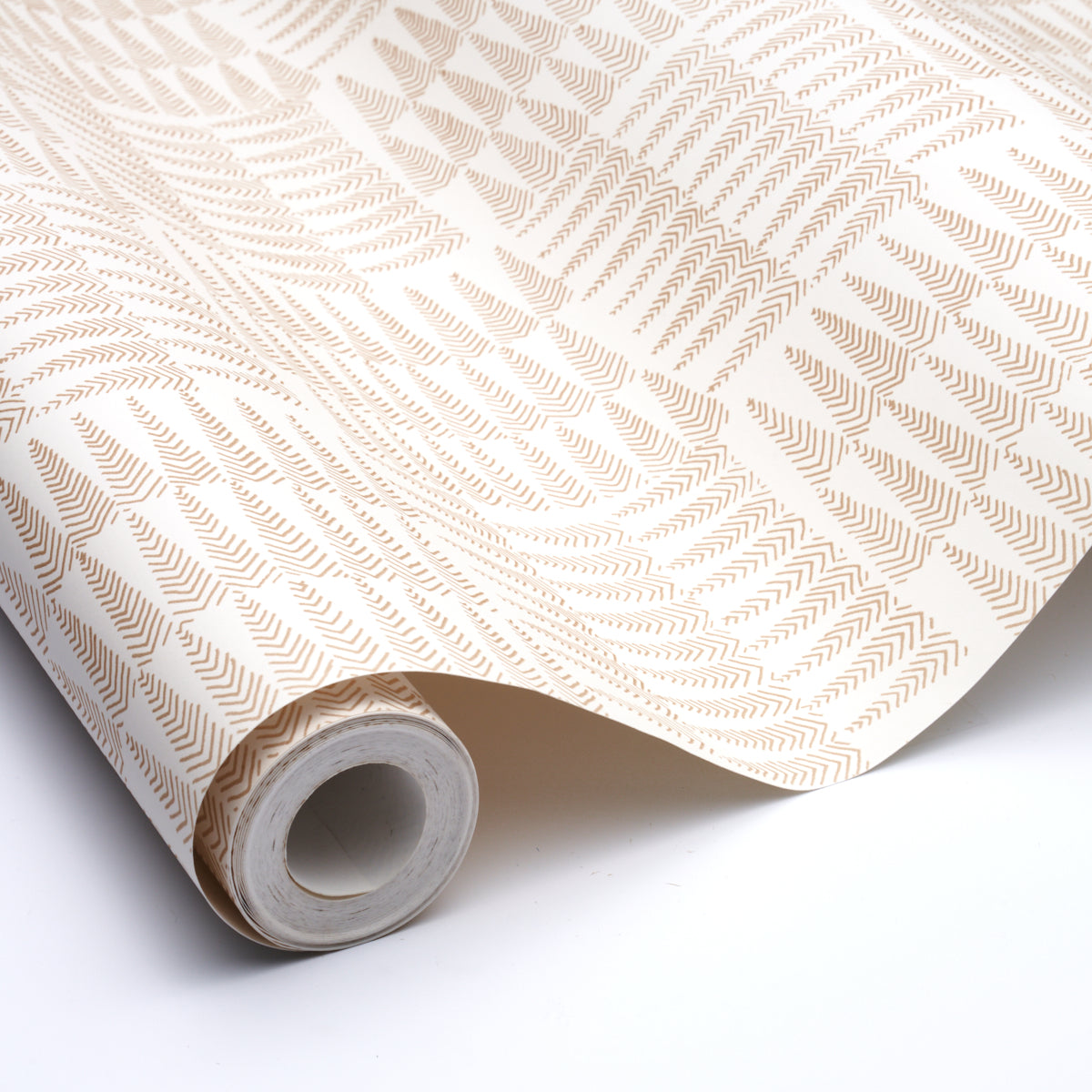 Charlie Neutral wallpaper by Schumacher, 5013930 — view 4 - Schumacher Wallpaper