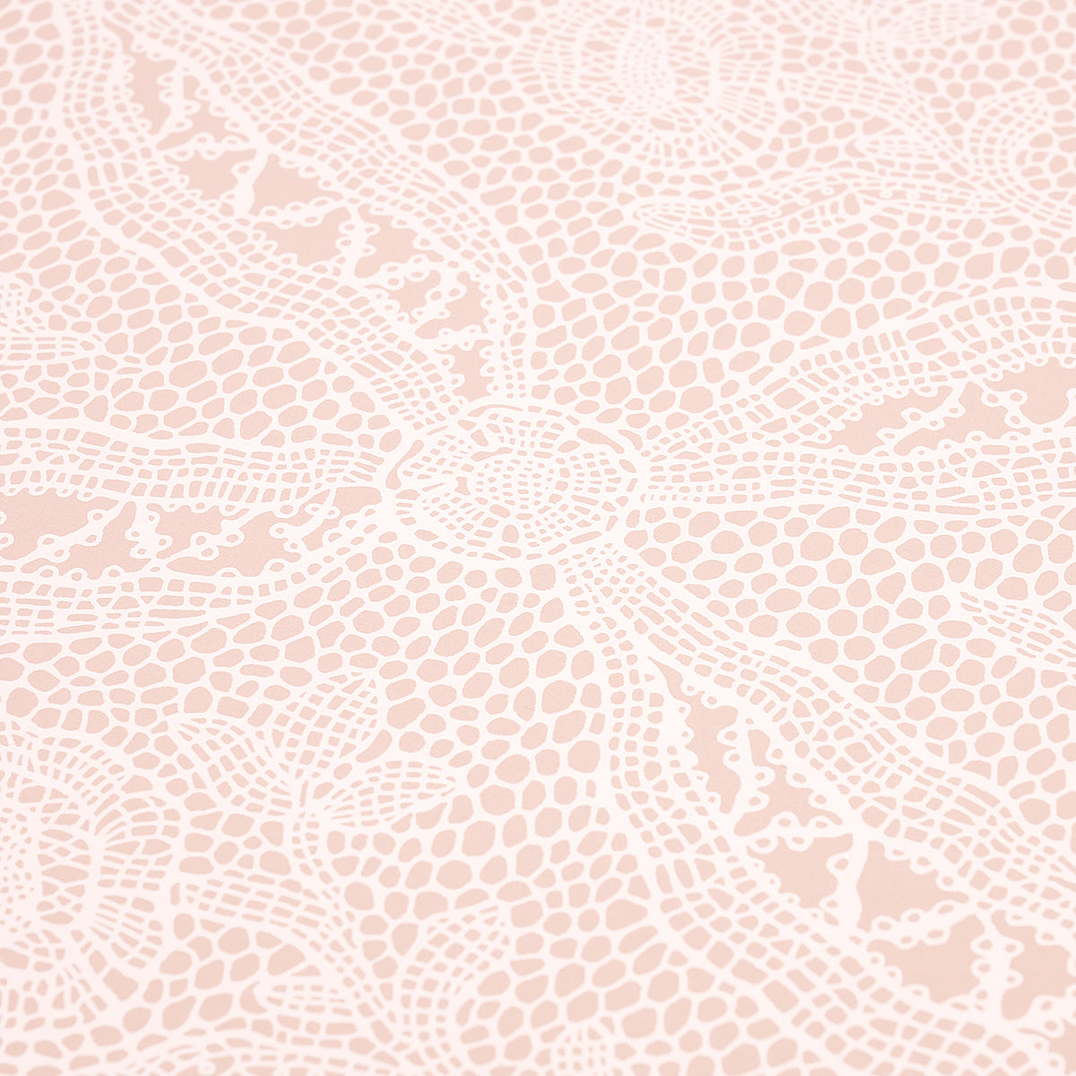 Cosette Lace Blush wallpaper by Schumacher, 5014720 — view 4 - Schumacher Wallpaper
